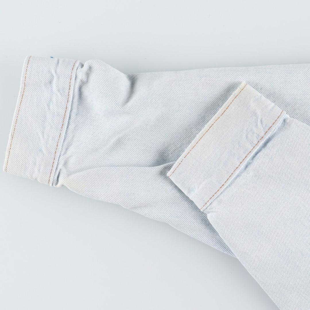 90'S Levi's 70507-0218 denim jacket, G-jacket, made in USA, men's L, vintage /eaa377972