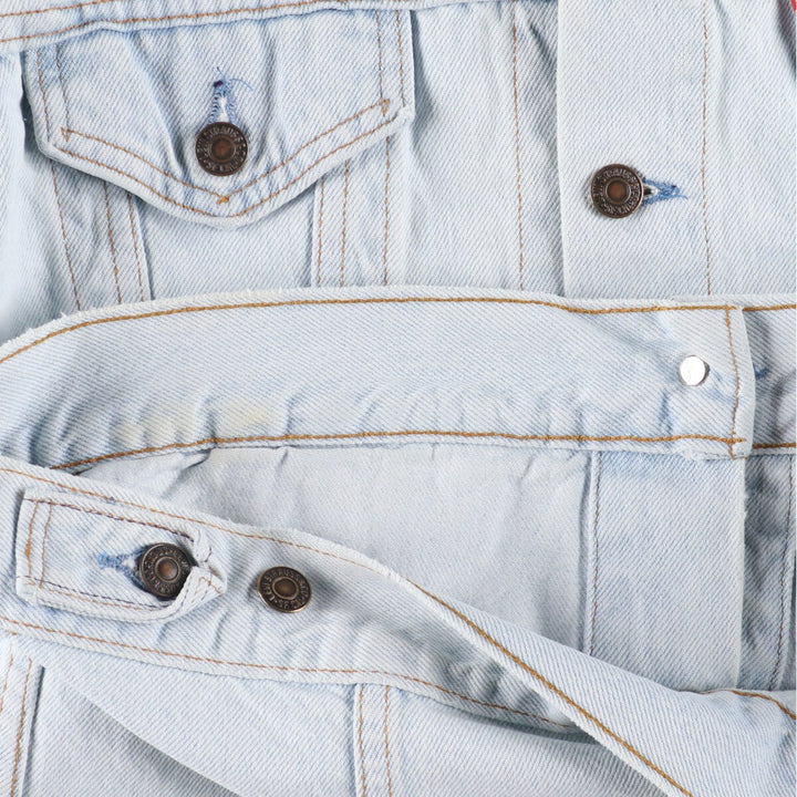 90'S Levi's 70507-0218 denim jacket, G-jacket, made in USA, men's L, vintage /eaa377972