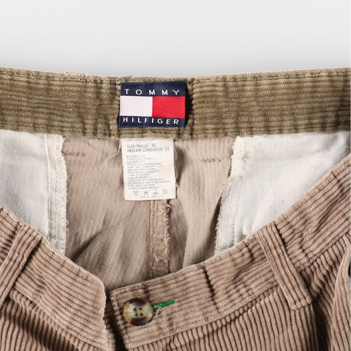 90'S Tommy Hilfiger corduroy pants men's w37 vintage / eaa378030