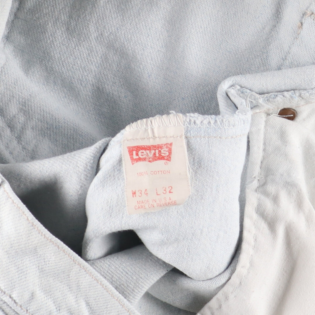 90'S Levi's 550 Tapered Jeans Denim Pants Made in USA Men's W33 Vintage / eaa378036