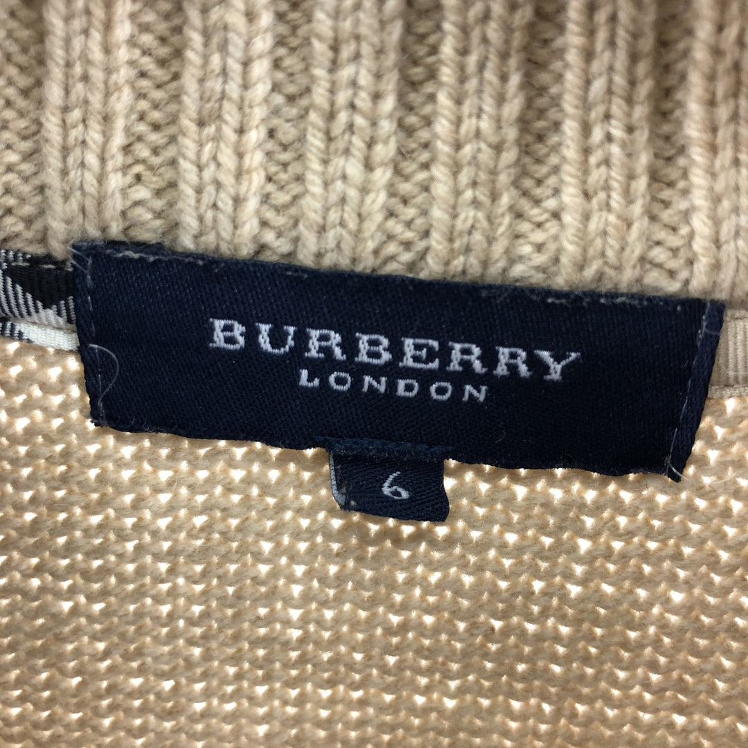 Burberry's BURBERRY LONDON wool knit cardigan, women's XL /eaa378164