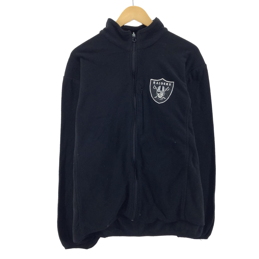 NFL RAIDERS Fleece Jacket Men's XL /eaa378261