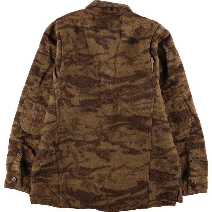 Columbia Camouflage Pattern Wool Jacket Men's XL /eaa378401