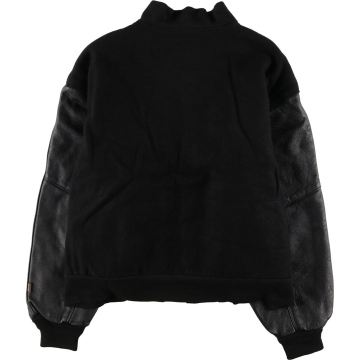 Reed SPORTSWEAR Leather Wool Sleeve Varsity Jacket Award Jacket Varsity Jacket Made in USA Men's XL /eaa378501