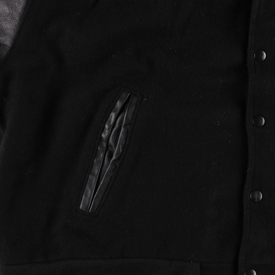 Reed SPORTSWEAR Leather Wool Sleeve Varsity Jacket Award Jacket Varsity Jacket Made in USA Men's XL /eaa378501