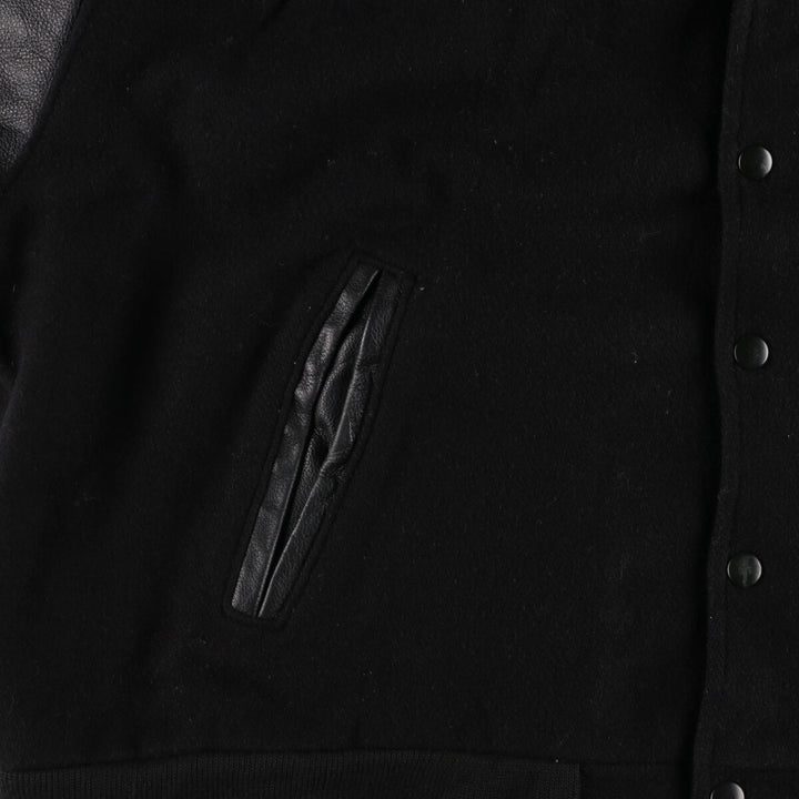 Reed SPORTSWEAR Leather Wool Sleeve Varsity Jacket Award Jacket Varsity Jacket Made in USA Men's XL /eaa378501