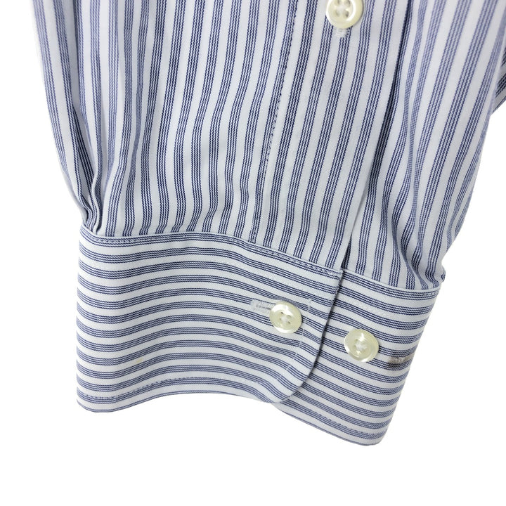 Brooks Brothers 1818 Long Sleeve Cotton Striped Shirt Men's L /eaa378531