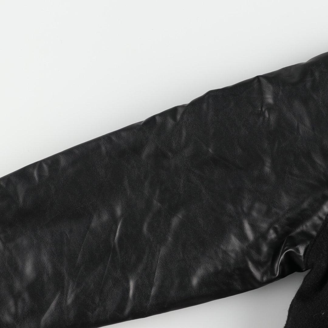 Meca Sleeve Leather Wool Stadium Jacket Award Jacket Varsity Jacket Men's M /eaa378627