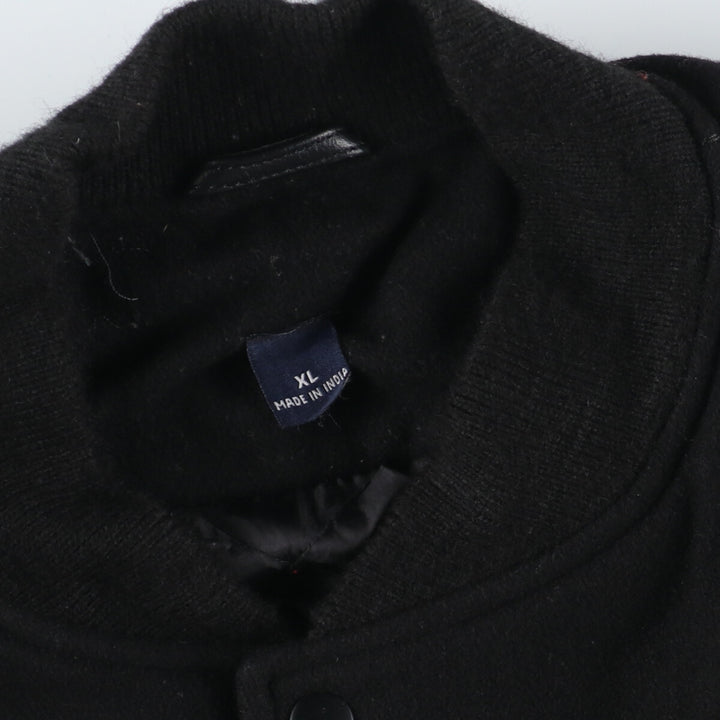 Leather sleeve wool varsity jacket award jacket varsity jacket men's XXL /eaa378633