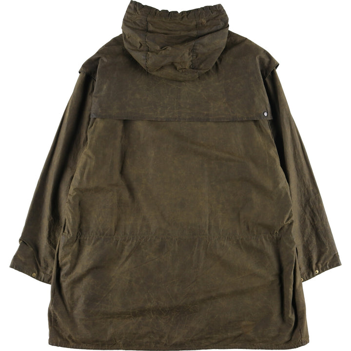 90'S Barbour DURHAM 3 Warrant Waxed Cotton Oiled Jacket C44 Men's L Vintage /eaa378754