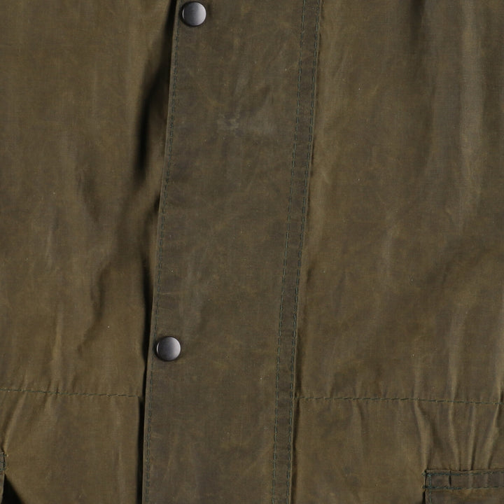 90'S Barbour DURHAM 3 Warrant Waxed Cotton Oiled Jacket C44 Men's L Vintage /eaa378754