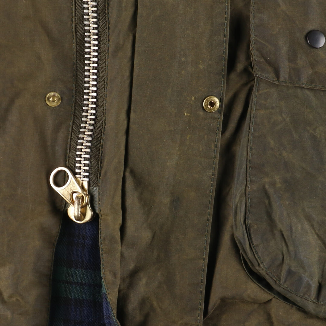 90'S Barbour DURHAM 3 Warrant Waxed Cotton Oiled Jacket C44 Men's L Vintage /eaa378754