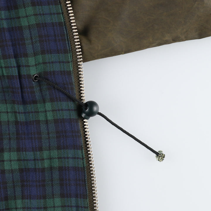 90'S Barbour DURHAM 3 Warrant Waxed Cotton Oiled Jacket C44 Men's L Vintage /eaa378754