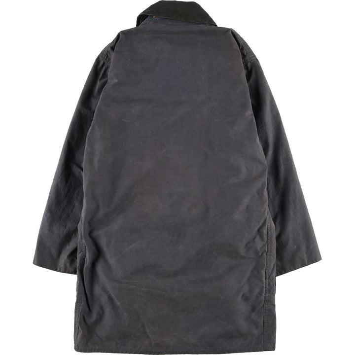 80'S Barbour BORDER Old 3 Warrant Waxed Cotton Oiled Jacket C36 Men's S Vintage /eaa378767