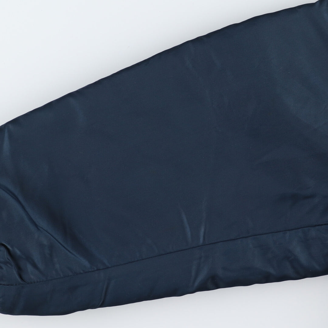 90'S MA-1 Military Flight Jacket, Made in USA, Men's Size XL Nylon navy blue type Vintage Second Hand