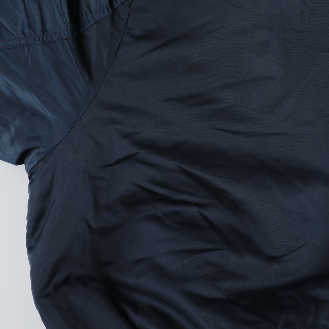 90'S MA-1 Military Flight Jacket, Made in USA, Men's Size XL Nylon navy blue type Vintage Second Hand