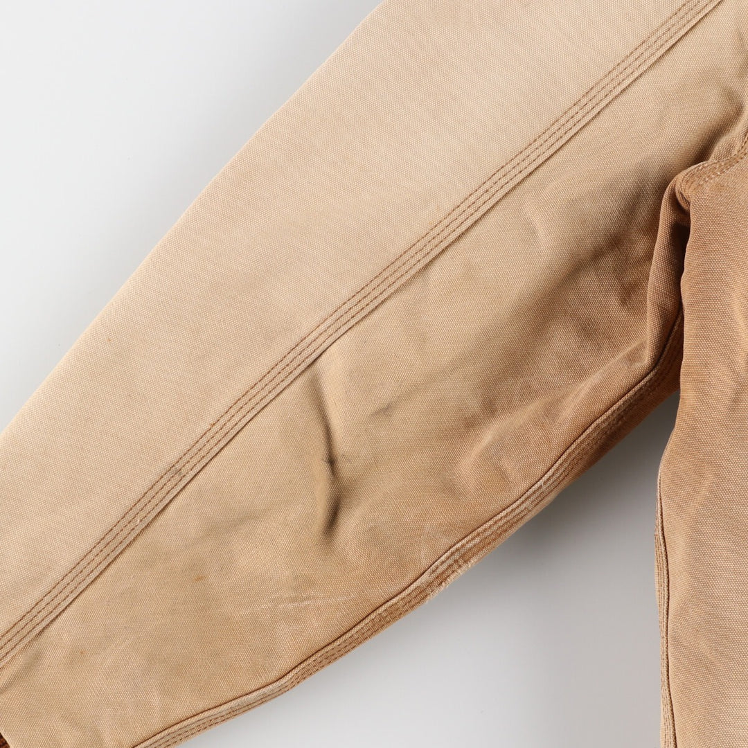 90'S Carhartt Active Jacket, Duck Fabric Full Zip Hoodie, Made in USA, Men's XXL, Vintage /eaa378892