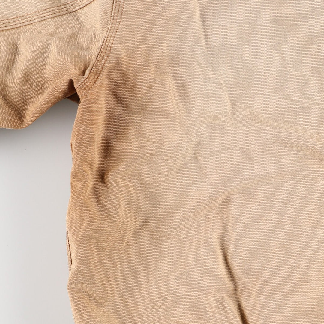 90'S Carhartt Active Jacket, Duck Fabric Full Zip Hoodie, Made in USA, Men's XXL, Vintage /eaa378892