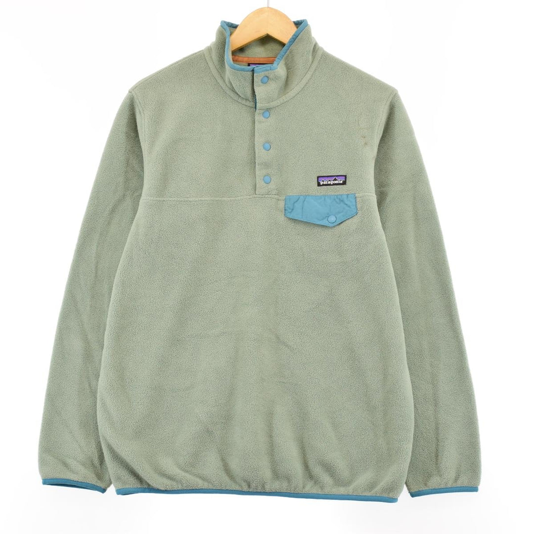 2014 Patagonia Synchilla Snap T 25455FA14 Fleece Pullover Women's L /eaa379114