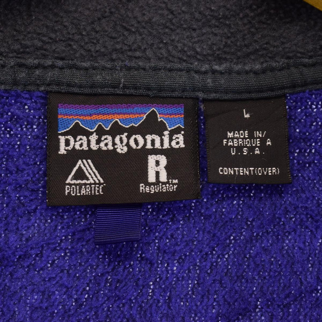 2000 Patagonia Regulator R2 22900 fleece pullover made in USA, men's L /eaa379156