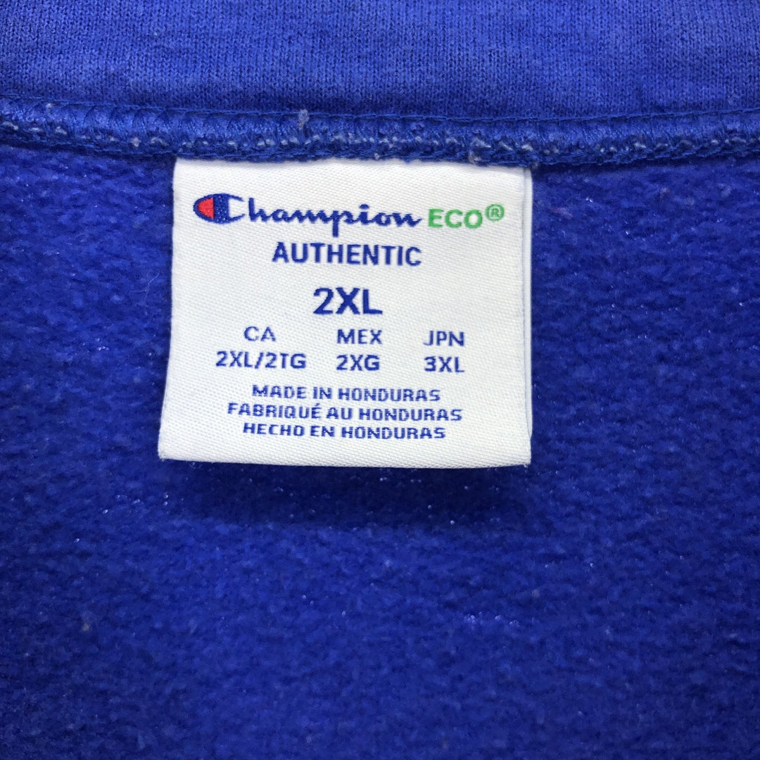 Champion ECO Half Zip Sweatshirt Trainer Men's XXL /eaa379227