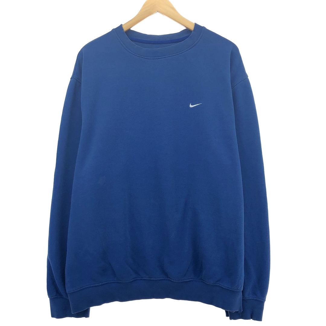 00'S Nike One Point Logo Sweatshirt Trainer Men's L /eaa379263