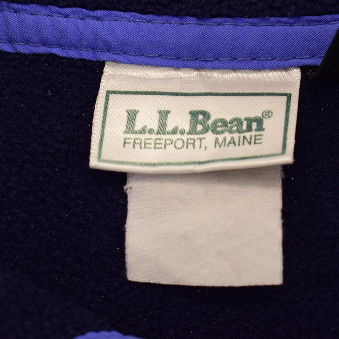 LLBean Half Snap Fleece Pullover Men's M /eaa379322