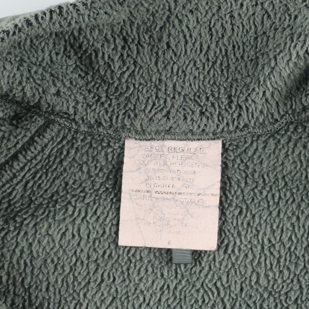 2001 US military genuine JACKET FLEECE COLD WEATHER (GEN 3) military fleece jacket made in USA men's L /eaa379416