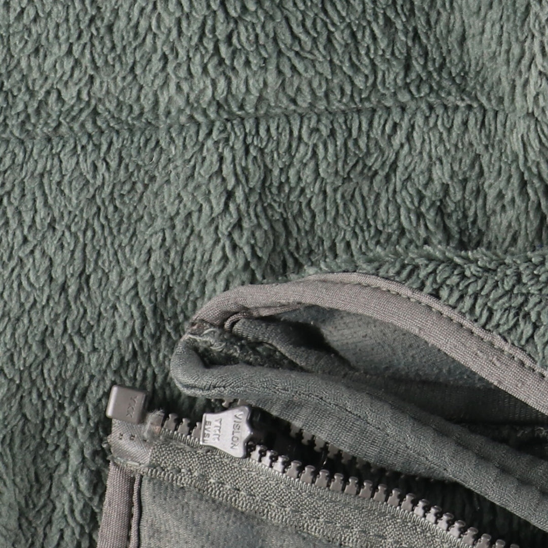 2001 US military genuine JACKET FLEECE COLD WEATHER (GEN 3) military fleece jacket made in USA men's L /eaa379416