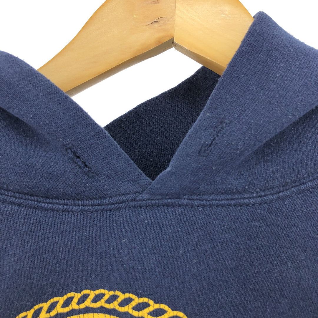 90'S SOFFE USNAVY double-sided print sweatshirt pullover hoodie made in USA men's L vintage /eaa379477