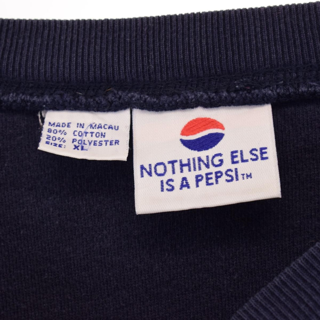 NOTHING ELSEIS A PEPSI Logo Sweatshirt Men's XL /eaa379497