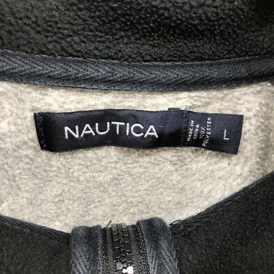 00s~ NAUTICA Half-Zip Fleece Pullover Men's L size / eaa379664