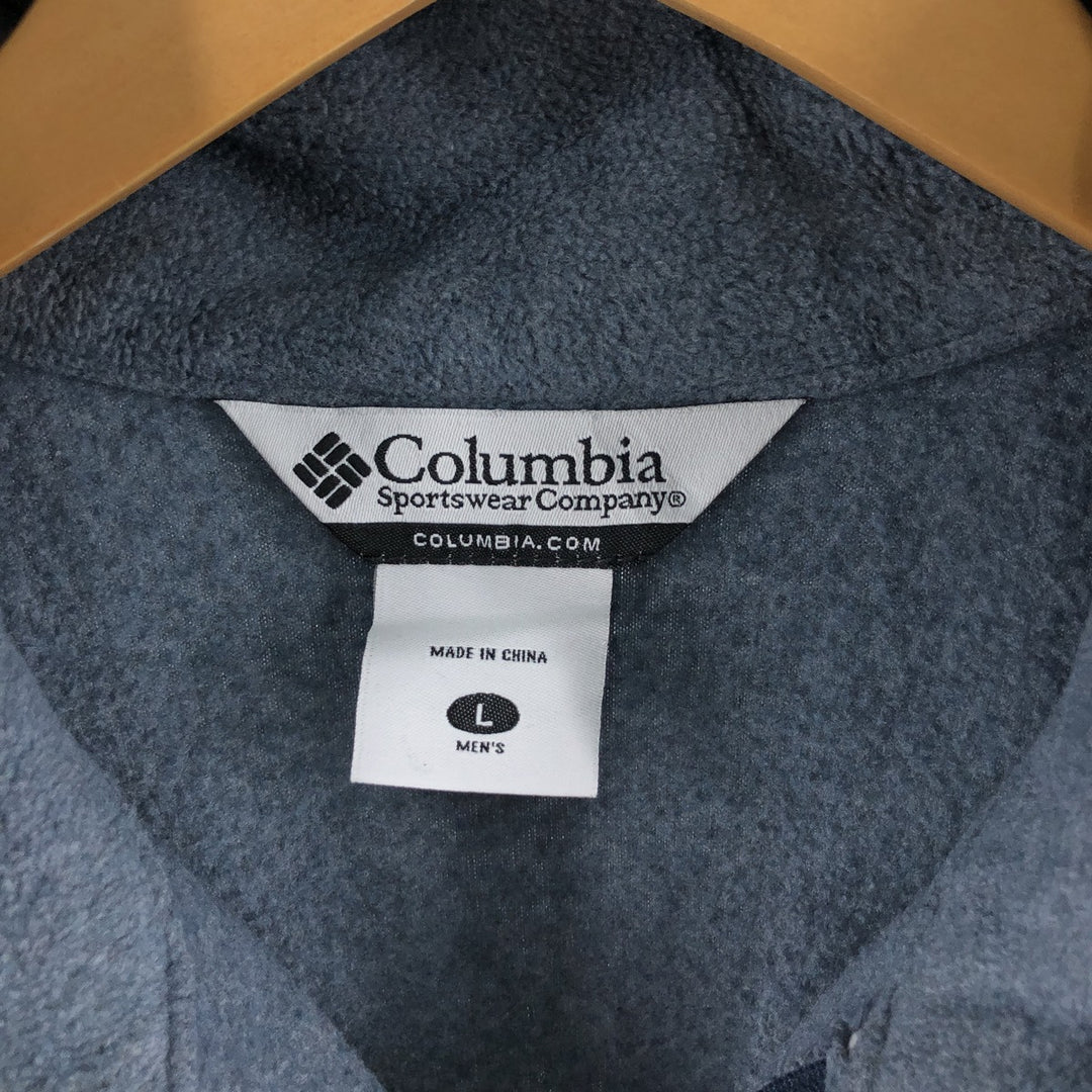 Columbia fleece jacket, men's size L / eaa379666