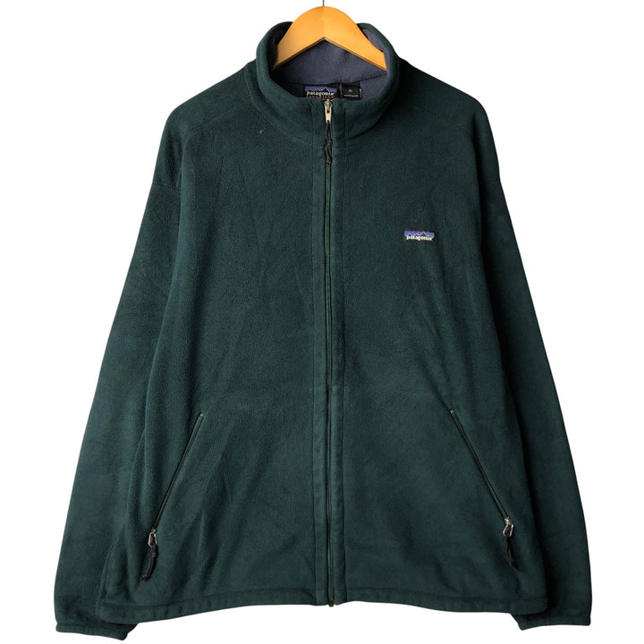 2000'S Patagonia Synchilla Windproof Fleece Jacket (25322SP02), Men's XL unclear black type Vintage Second Hand
