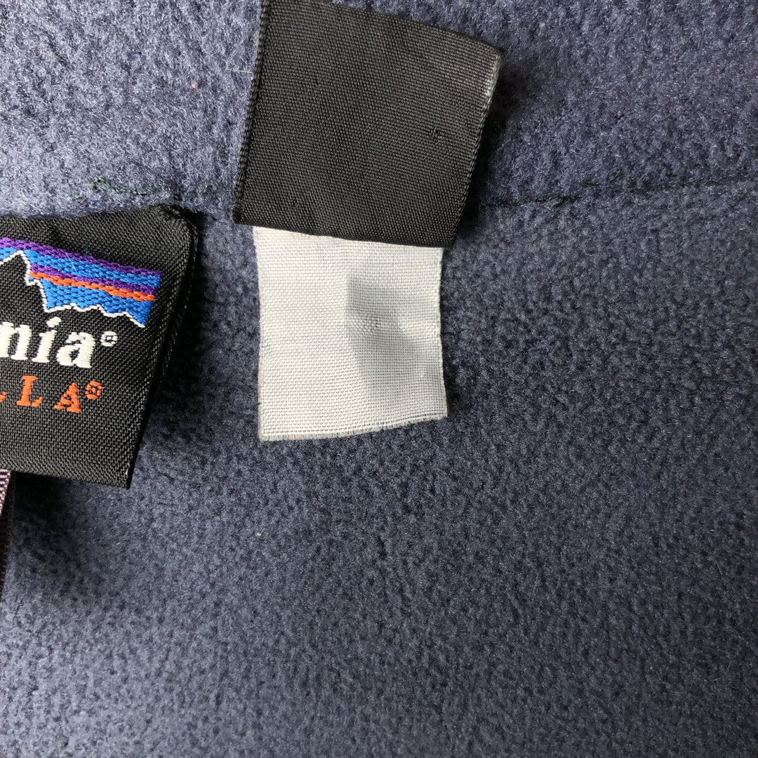 2000'S Patagonia Synchilla Windproof Fleece Jacket (25322SP02), Men's XL unclear black type Vintage Second Hand