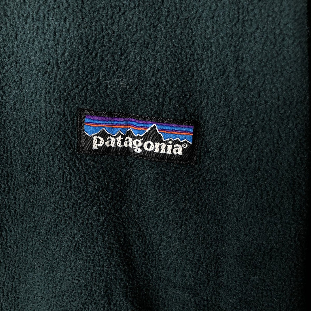 2000'S Patagonia Synchilla Windproof Fleece Jacket (25322SP02), Men's XL unclear black type Vintage Second Hand