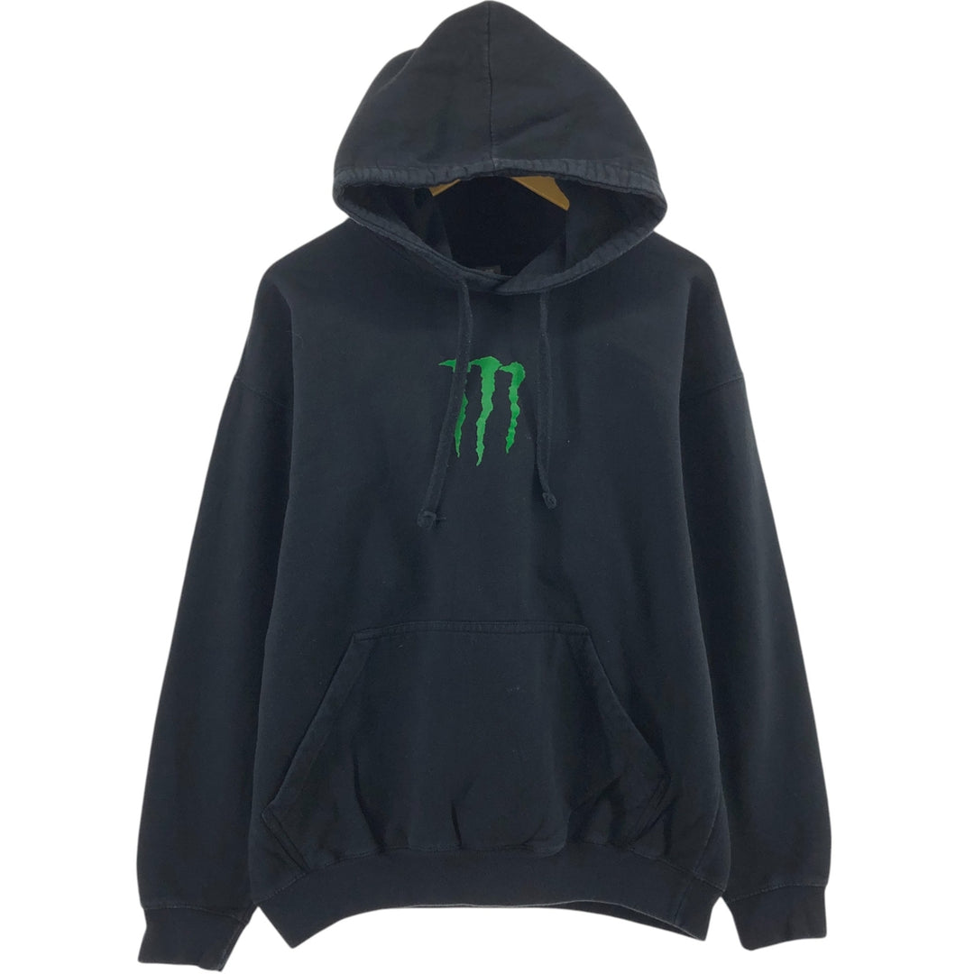 Basix of Sassy Fox Racing Monster Energy Advertising Sweat Pullover Hoodie /eaa379828
