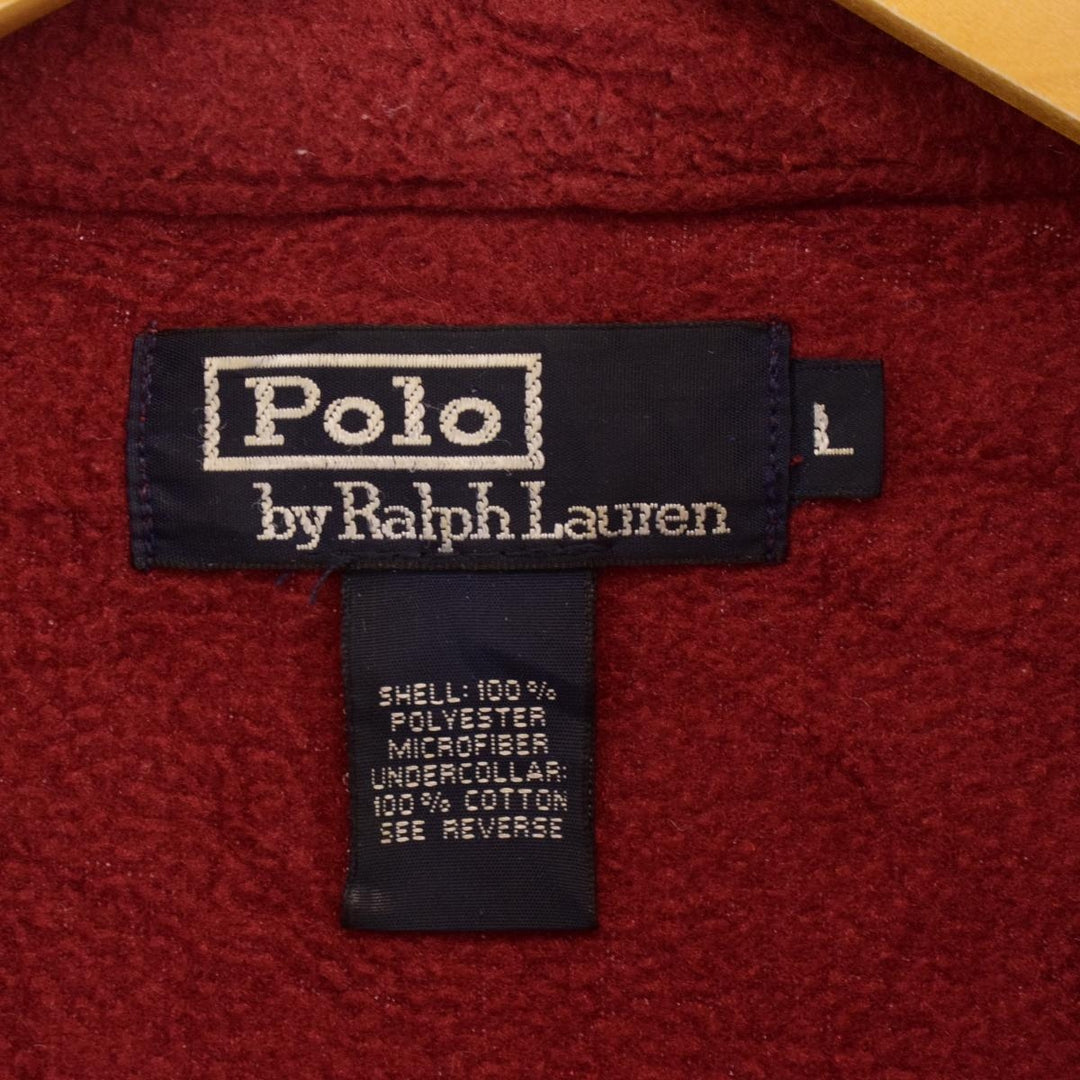 Ralph Lauren POLO by Ralph Lauren Swing Top Type Fleece Jacket Men's L /eaa379840