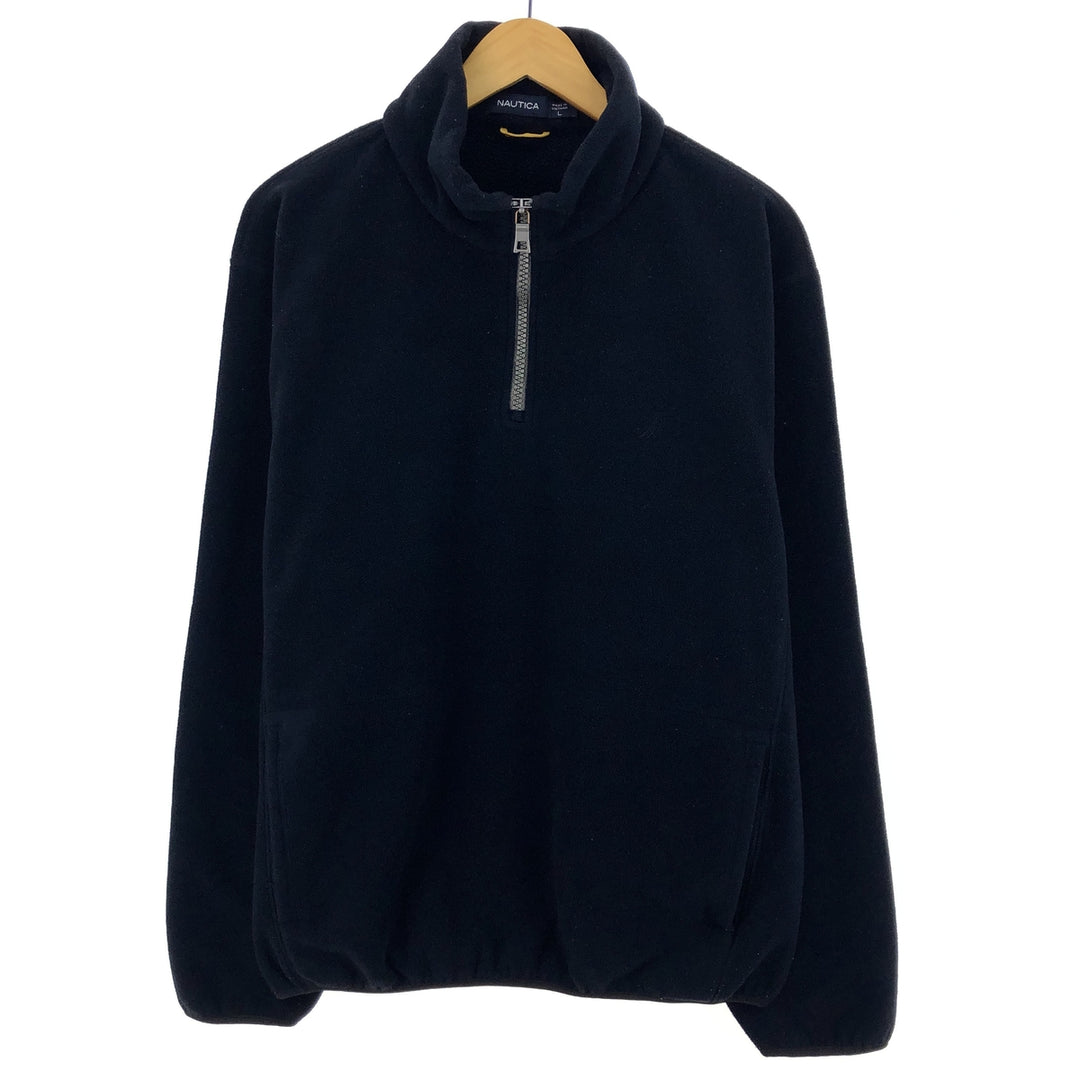 NAUTICA Half Zip Fleece Pullover Men's L /eaa379860