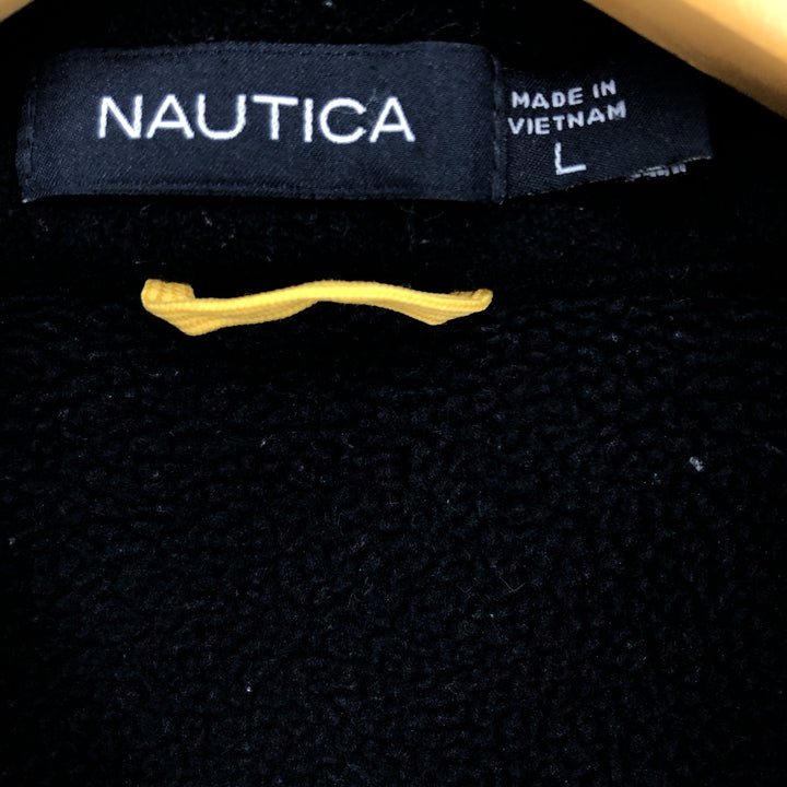 NAUTICA Half Zip Fleece Pullover Men's L /eaa379860