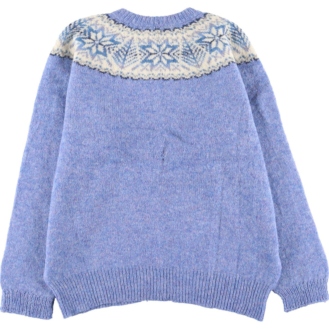 Nordic wool knit cardigan for women L [Eluru] /eaa379863