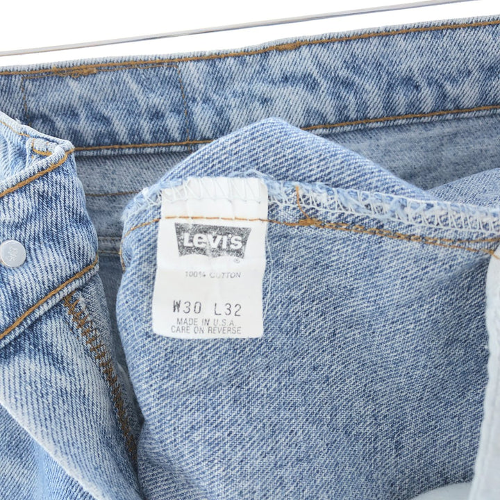90'S Levi's 505 REGULAR FIT STRAIGHT LEG Tapered Denim Pants Made in USA Men's W30 Vintage /eaa380000