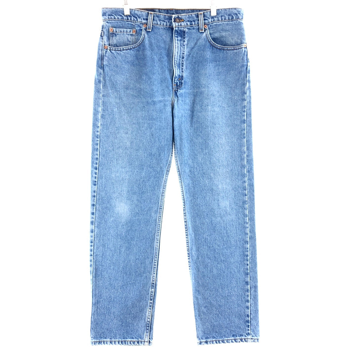 90'S Levi's 505 REGULAR FIT STRAIGHT LEG tapered denim pants made in USA men's w36 vintage /eaa380002