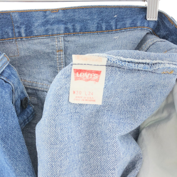 90'S Levi's 501 0113 Straight Denim Pants Made in USA Men's W30 Vintage /eaa380010