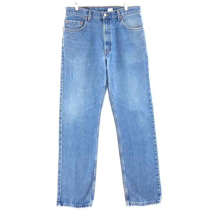 Levi's 505 REGULAR FIT STRAIGHT LEG tapered denim pants made in USA men's w34 /eaa380018