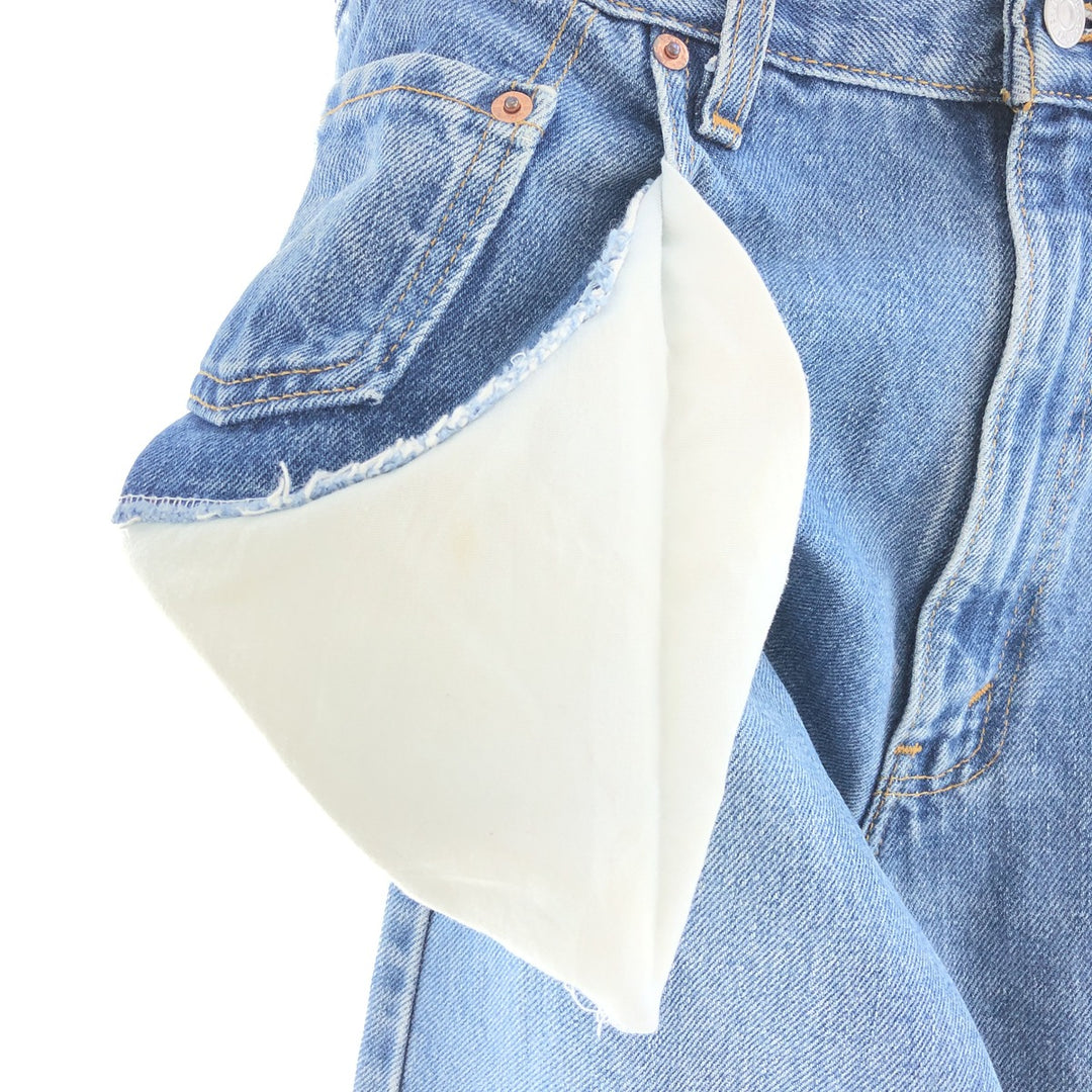 Levi's 505 REGULAR FIT STRAIGHT LEG tapered denim pants made in USA men's w34 /eaa380018