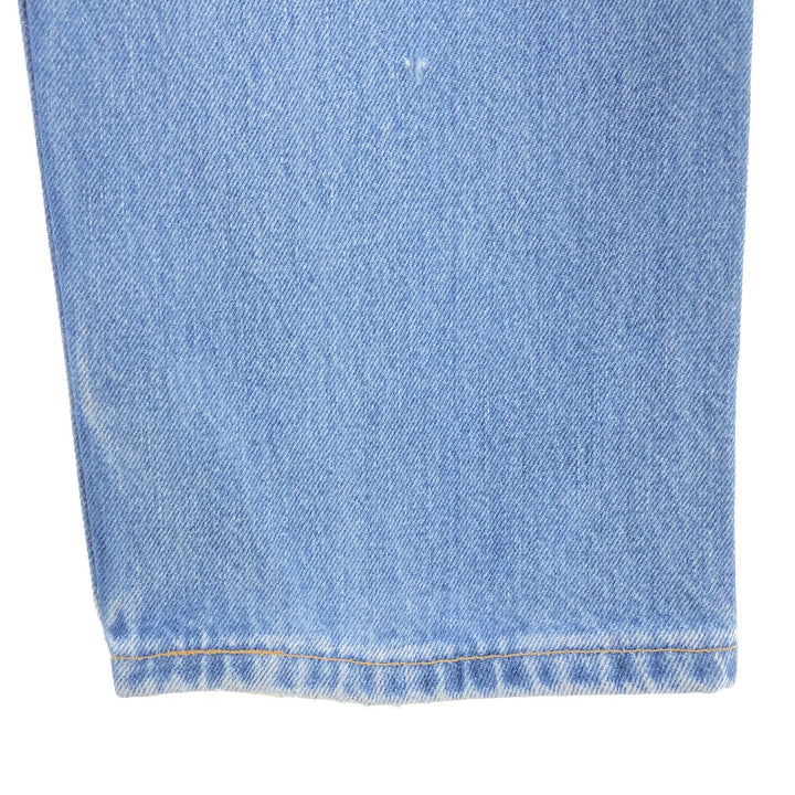 Levi's 505 REGULAR FIT STRAIGHT LEG tapered denim pants made in USA men's w34 /eaa380018