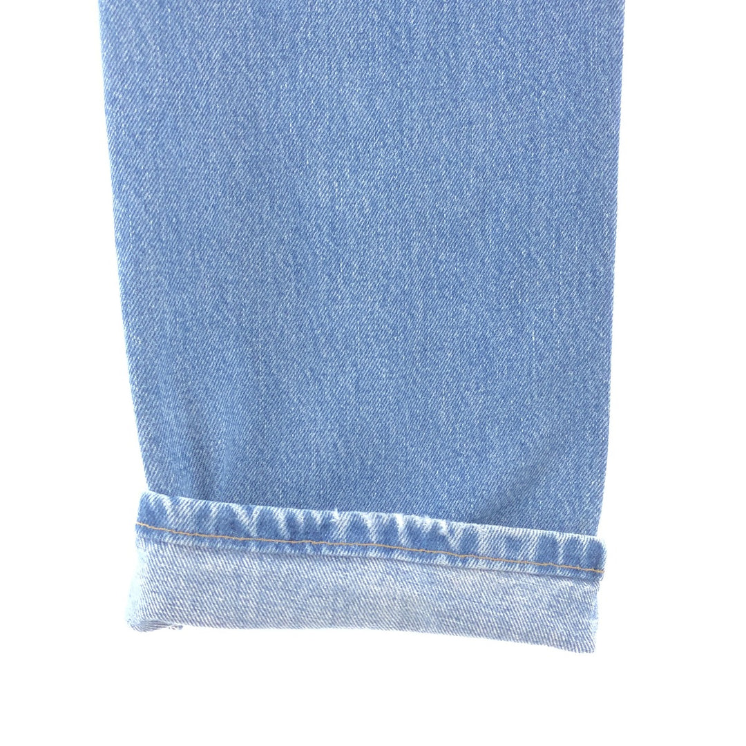 Levi's 505 REGULAR FIT STRAIGHT LEG tapered denim pants made in USA men's w34 /eaa380018