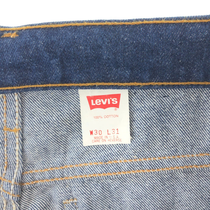 90'S Levi's 20505-0217 Tapered Denim Pants Made in USA Men's W30 Vintage /eaa380025