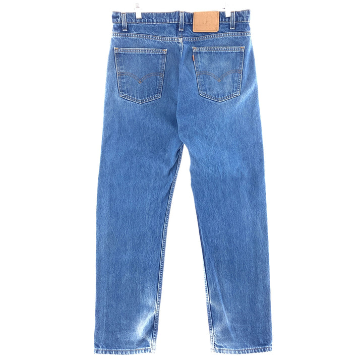 90'S Levi's 505 REGULAR FIT STRAIGHT LEG Tapered Denim Pants Made in USA Men's W36 Vintage /eaa380026
